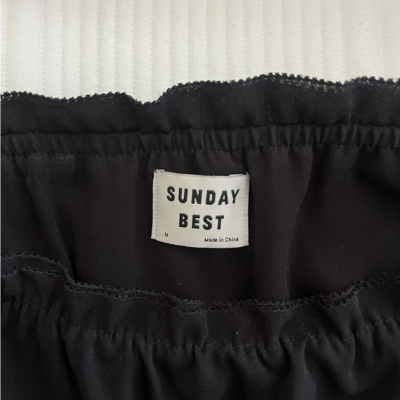 Aritzia Sunday Best Black Mini Dress - Picture 3 of 3